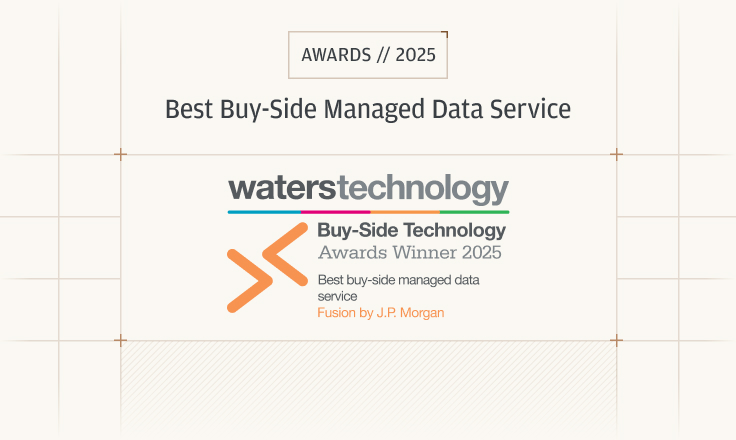 Fusion Honored as Best Managed Data Service to the Buy-side
